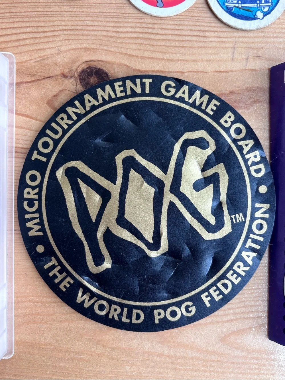 Vintage 90s Collectible Lot 50+ POGs & 3 Slammers - Micro Tournament Game Pack